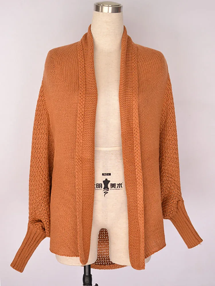 Maureen Oversized Patchwork Long Sleeve Women Sweater
