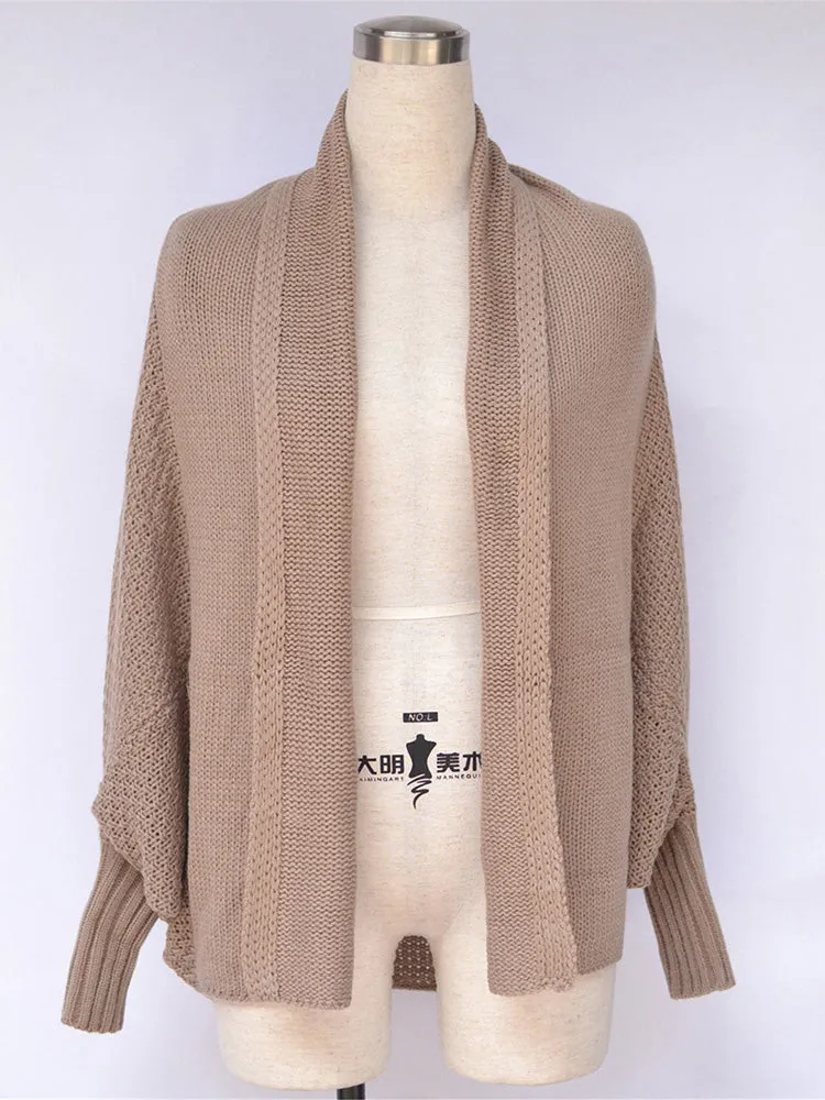 Maureen Oversized Patchwork Long Sleeve Women Sweater