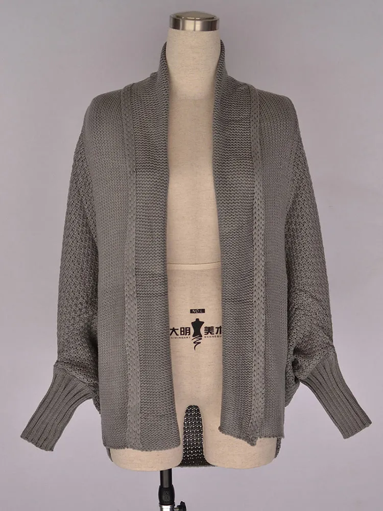 Maureen Oversized Patchwork Long Sleeve Women Sweater
