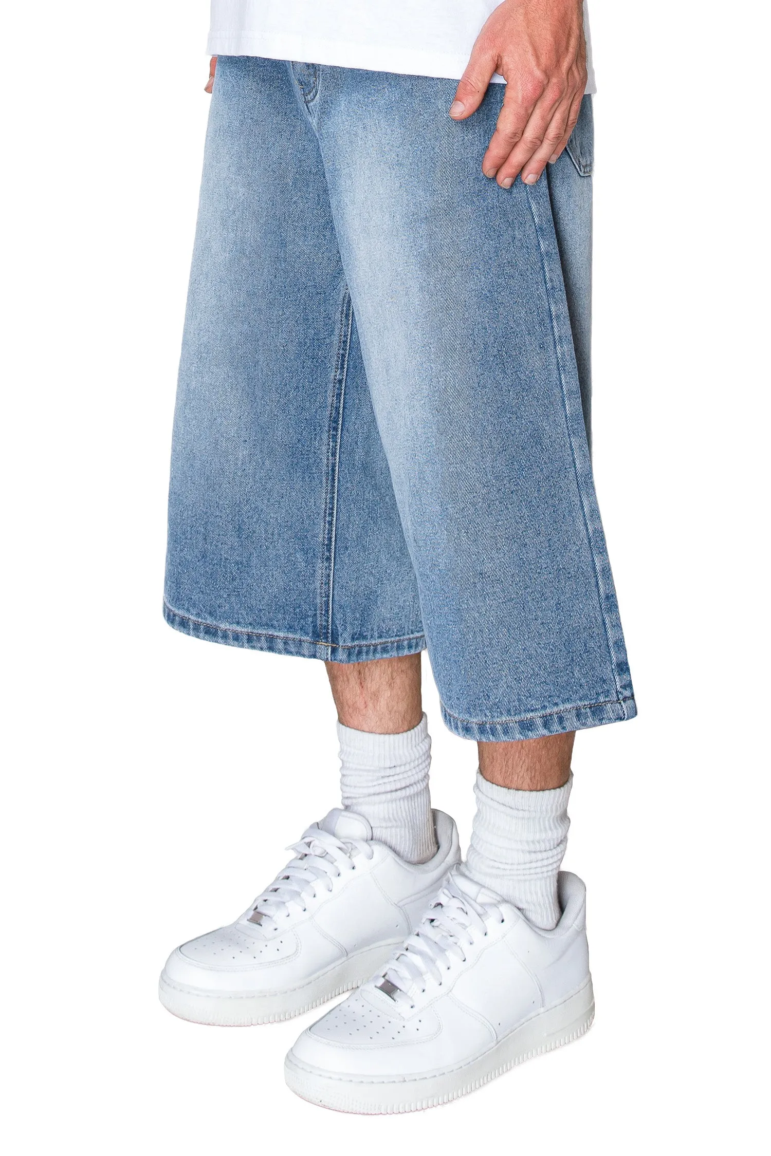 Men's Baggy Fit Denim Jorts