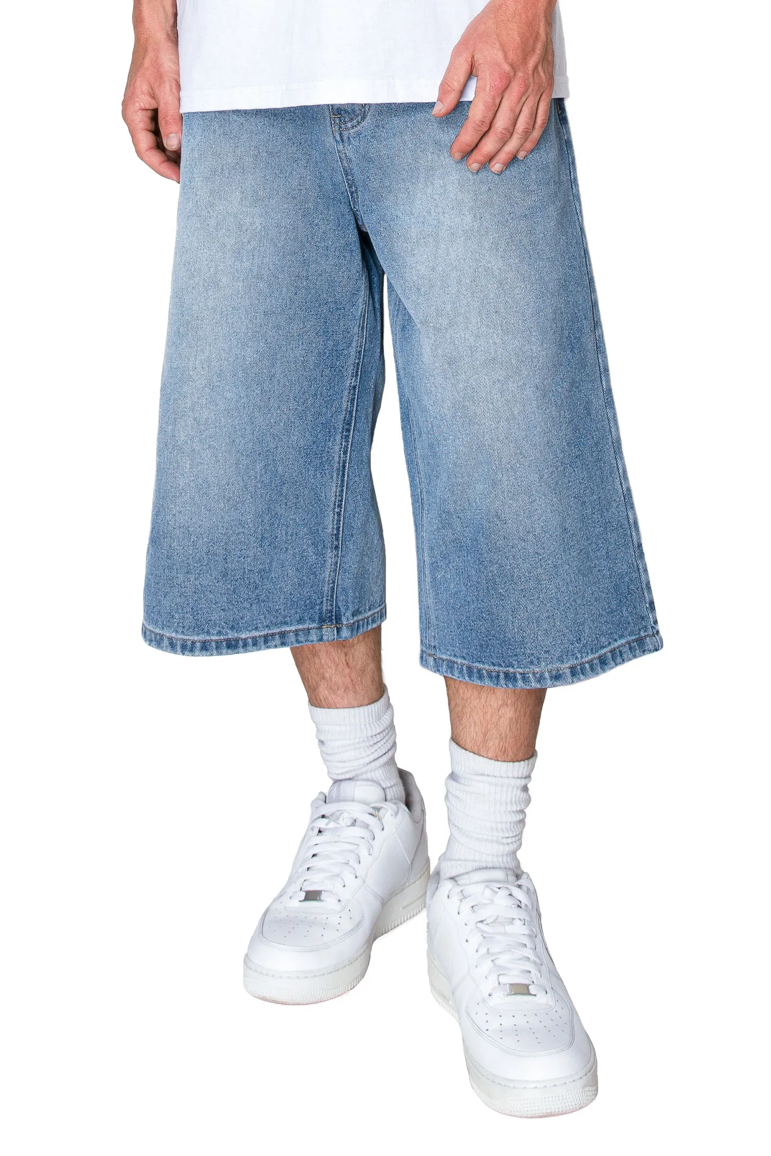 Men's Baggy Fit Denim Jorts