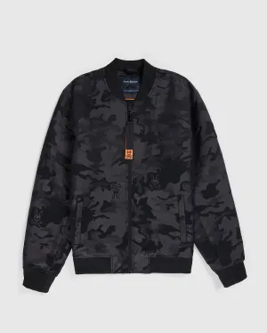 MENS NELSON JACQUARD BOMBER JACKET - B6J382Z1OW