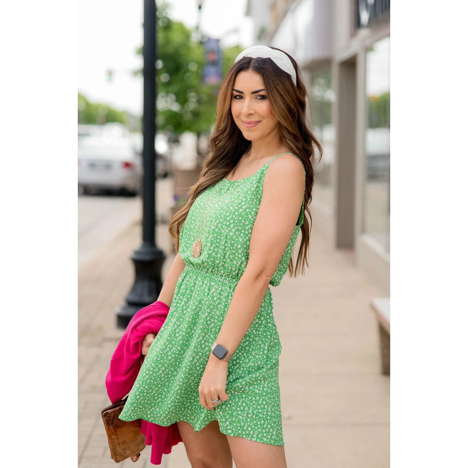 Mini Daisies Tank Dress