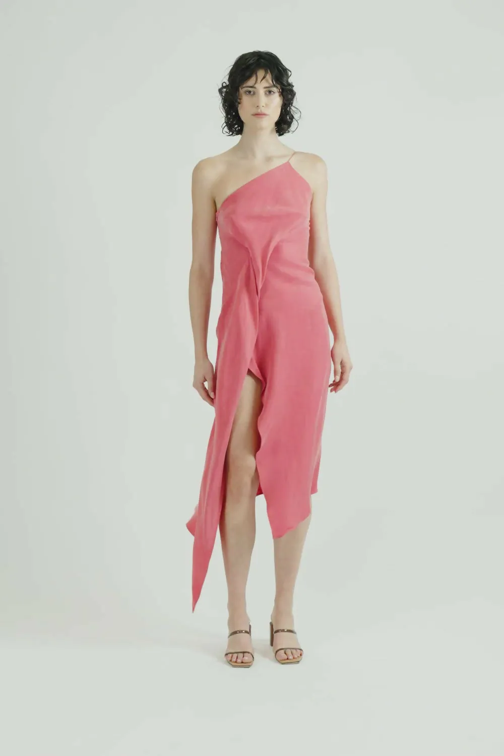 One Fell Swoop Huntress Dress in Petal Pink Size AU 14