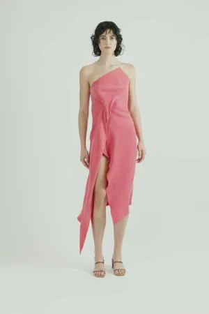 One Fell Swoop Huntress Dress in Petal Pink Size AU 14