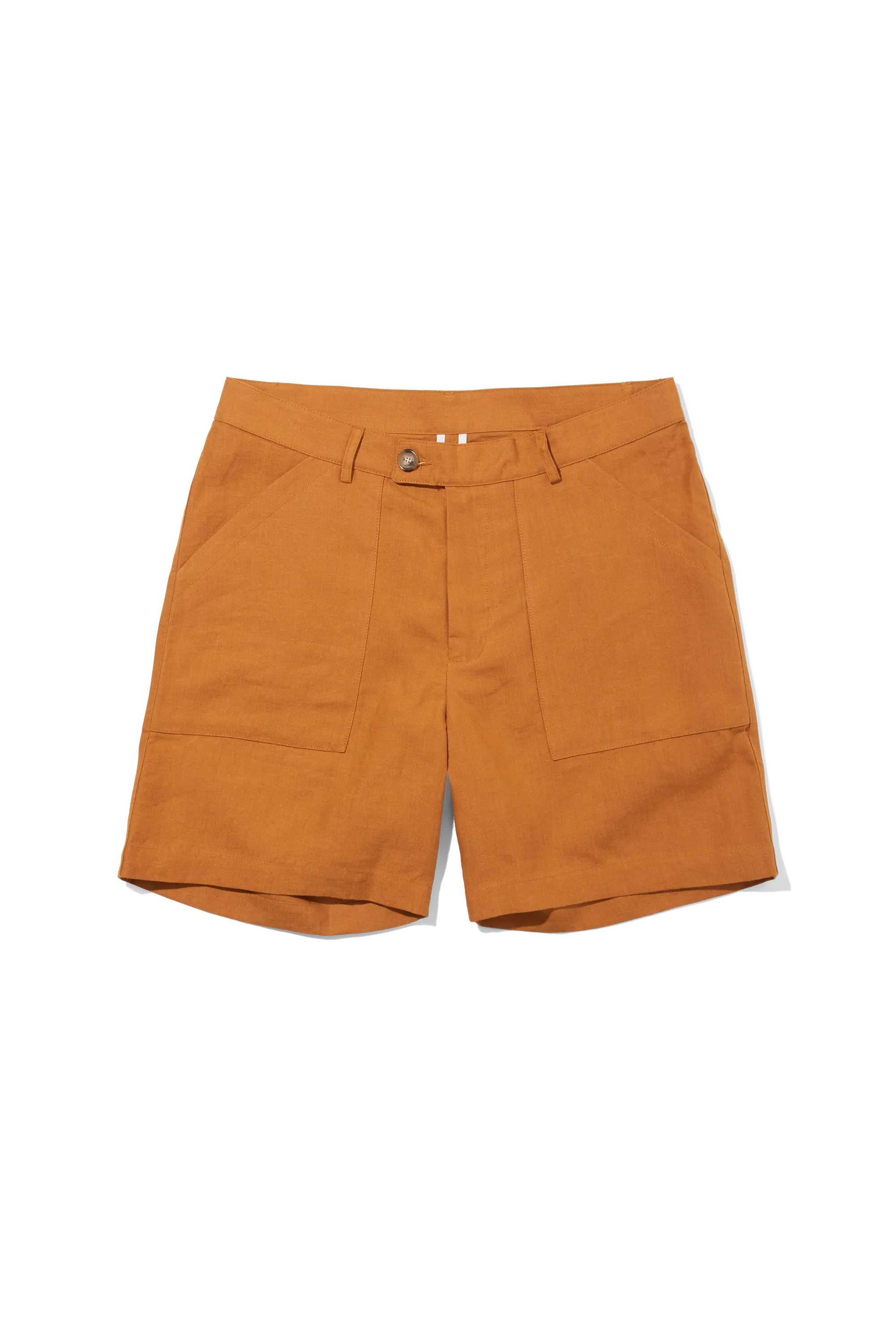 Patch Pocket Shorts 7 Inch Ginger
