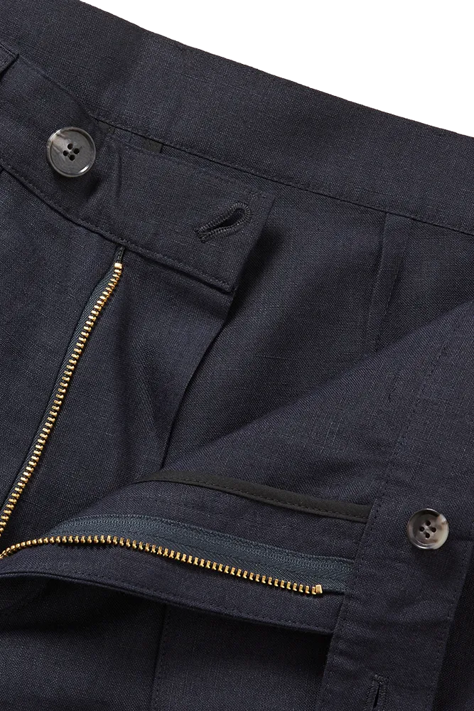 Patch Pocket Shorts 7 Inch Navy Blue