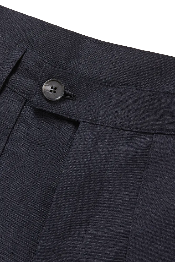Patch Pocket Shorts 7 Inch Navy Blue