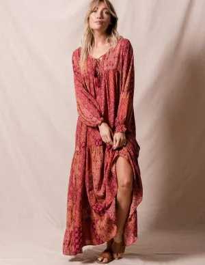 Penelope Maxi Dress - Relaxed Fit - Small Only