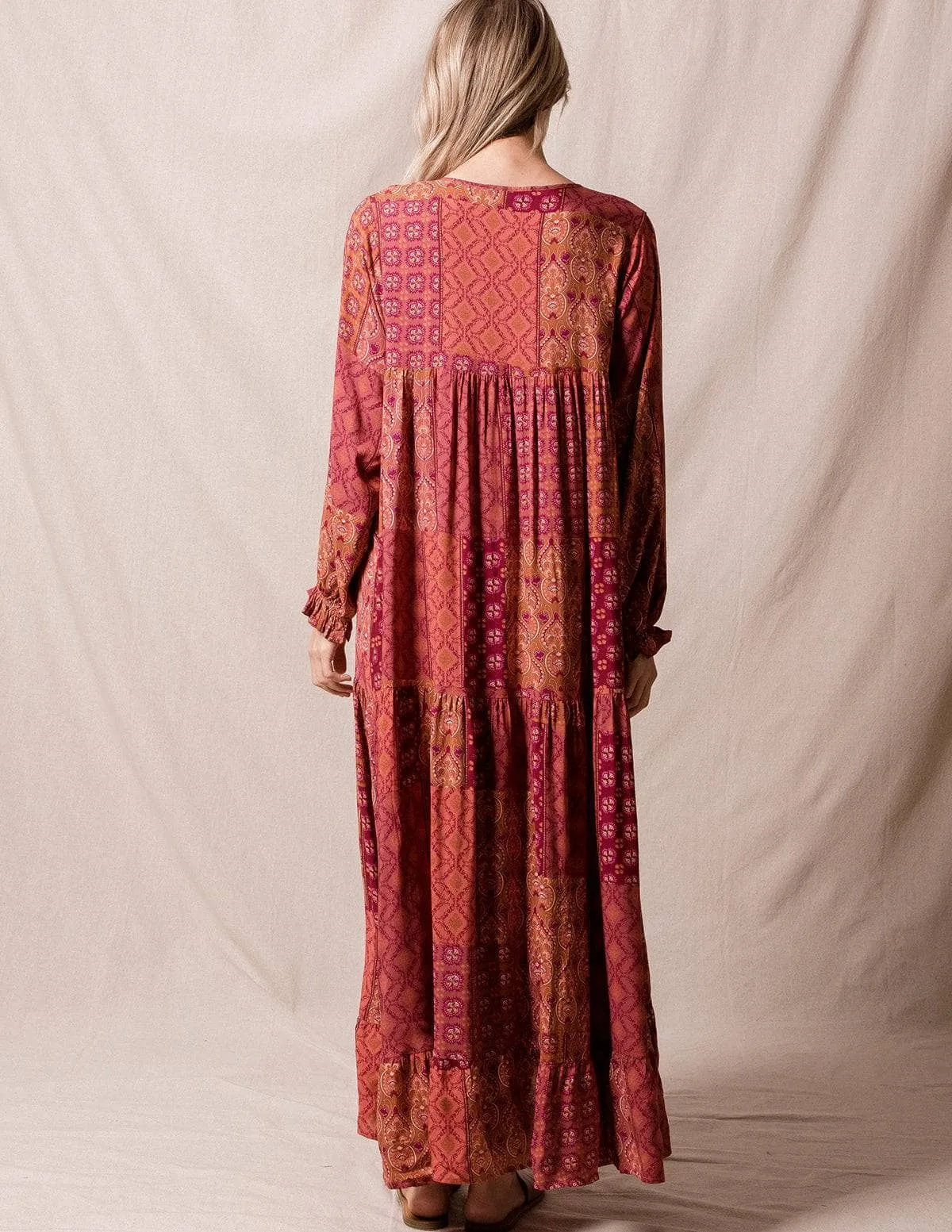 Penelope Maxi Dress - Relaxed Fit - Small Only