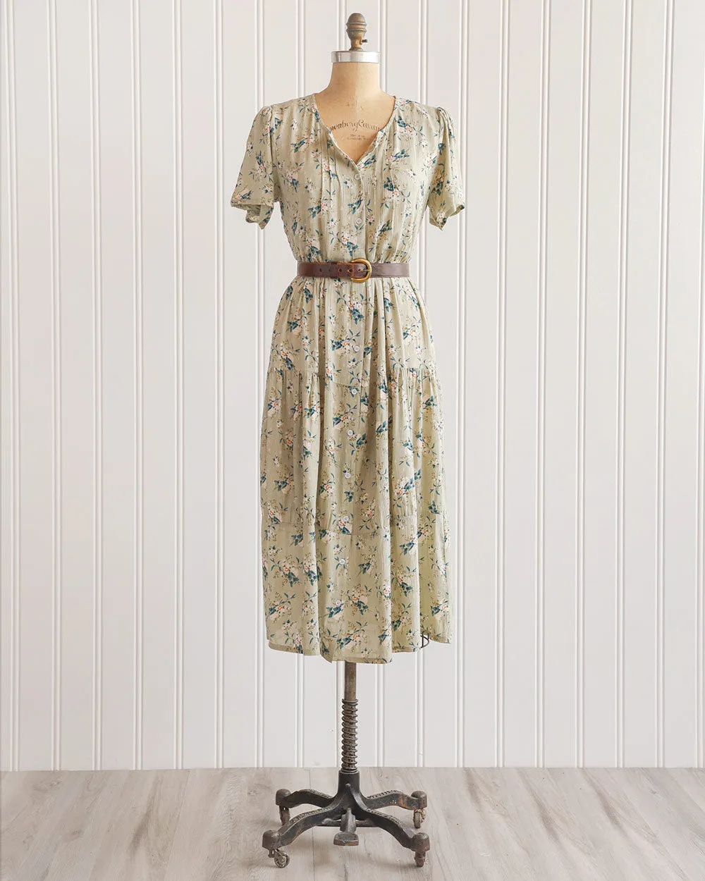 Peony and Vetiver Dress