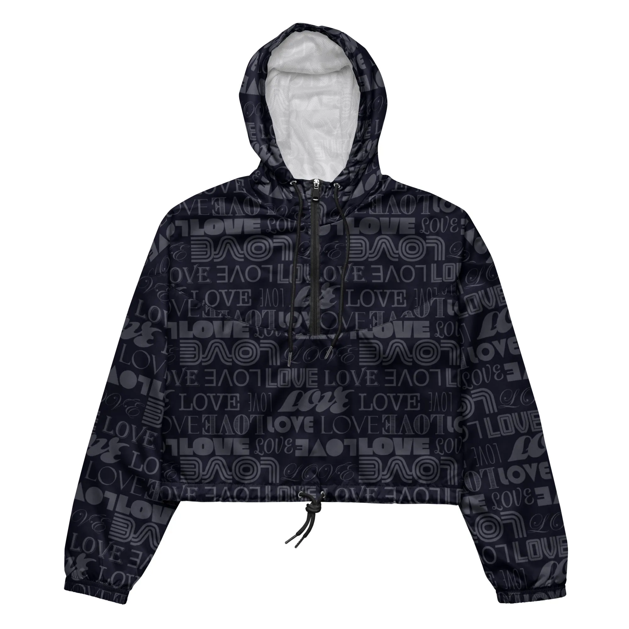 Plum Love Women’s cropped windbreaker