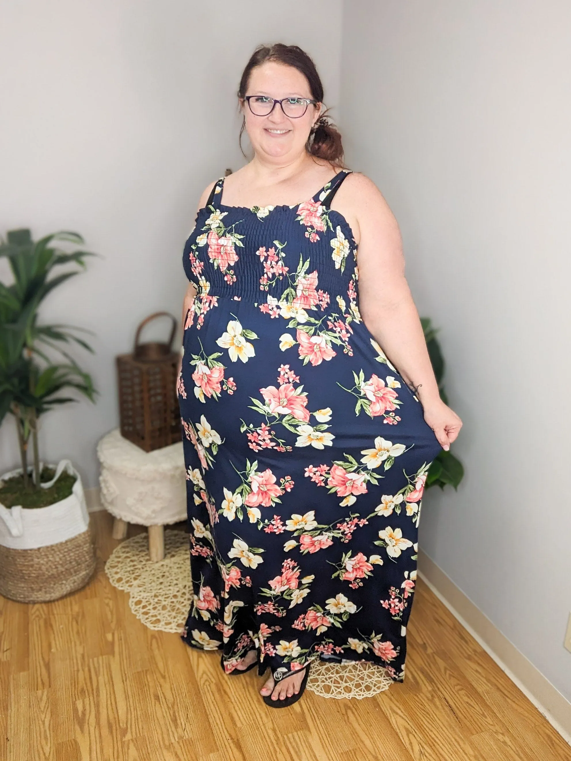 SALE- Meet Me In Savannah Smocked Maxi (4 colors)