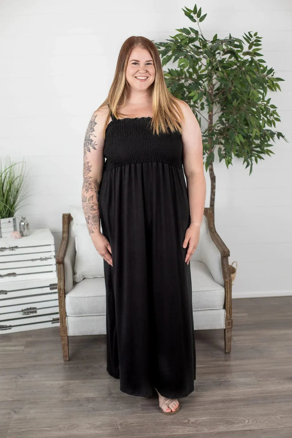SALE- Meet Me In Savannah Smocked Maxi (4 colors)