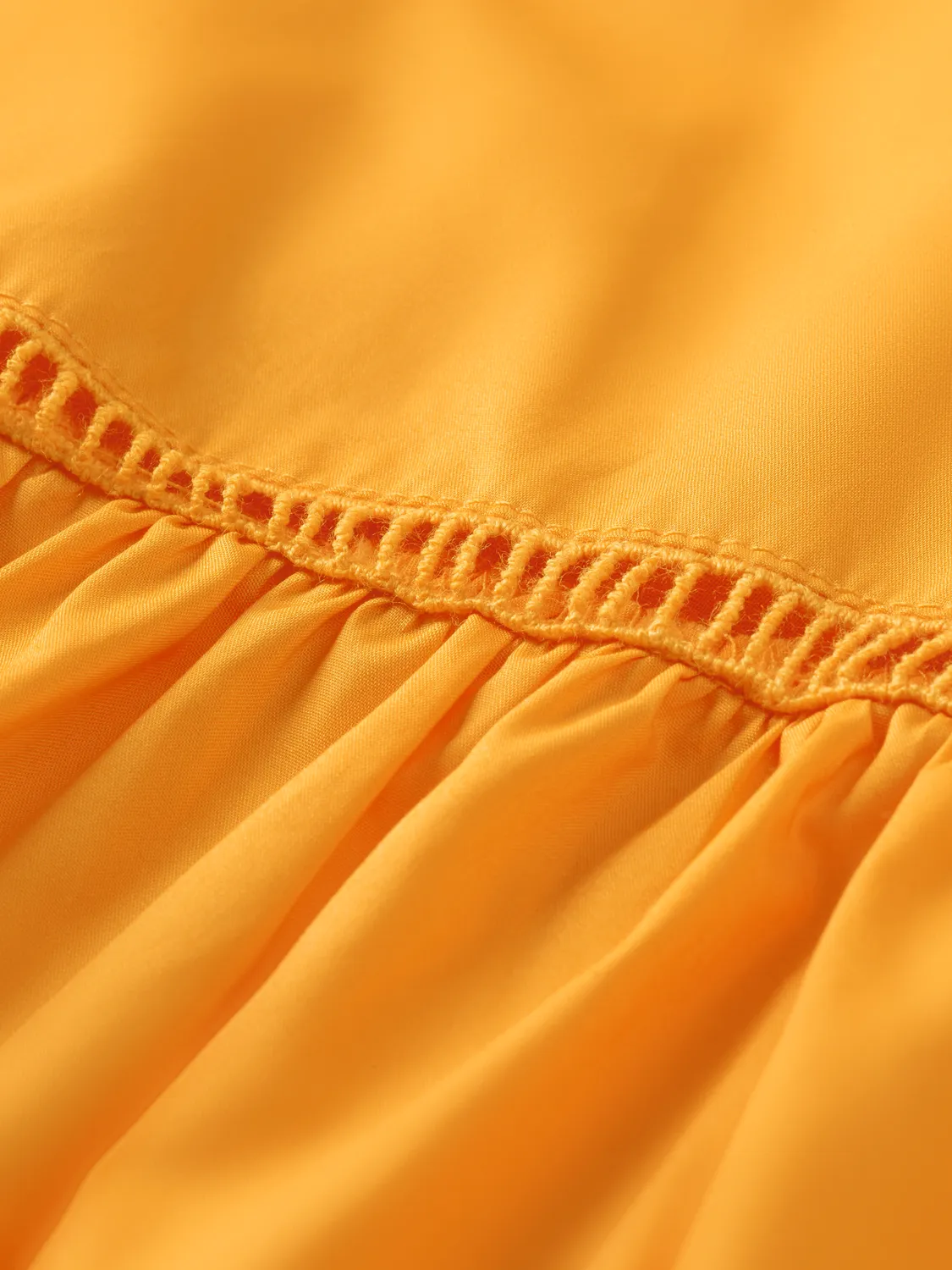 Scotch & Soda Puff S/S Midi Dress w/Back Cutout _Orange 170640-0232
