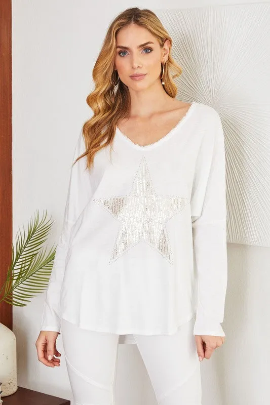 Shinning Star Long Sleeve Tee