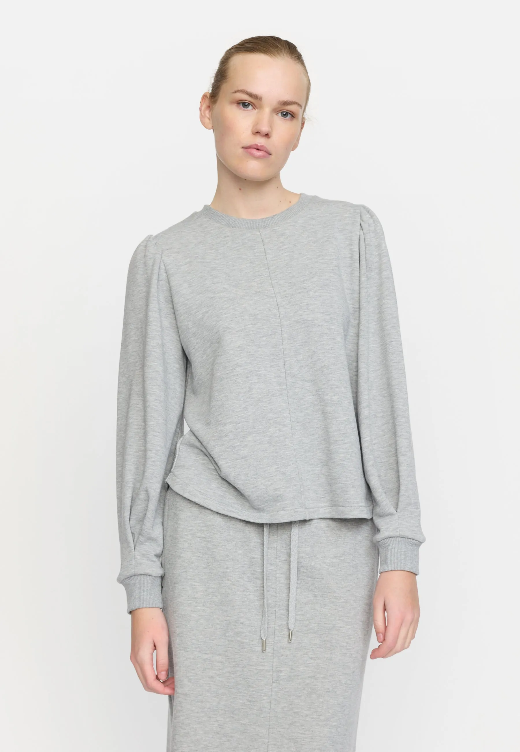 SRRowen Sweatshirt - Light Grey Melange