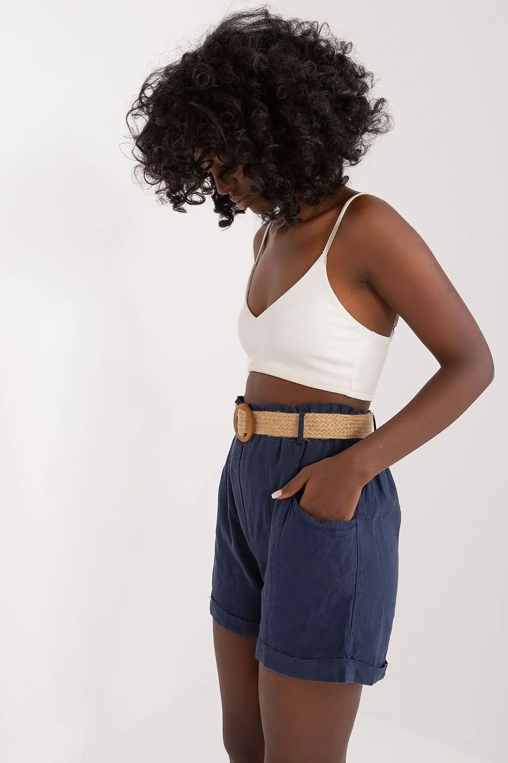 Summer Day Breezy Linen Comfort Shorts