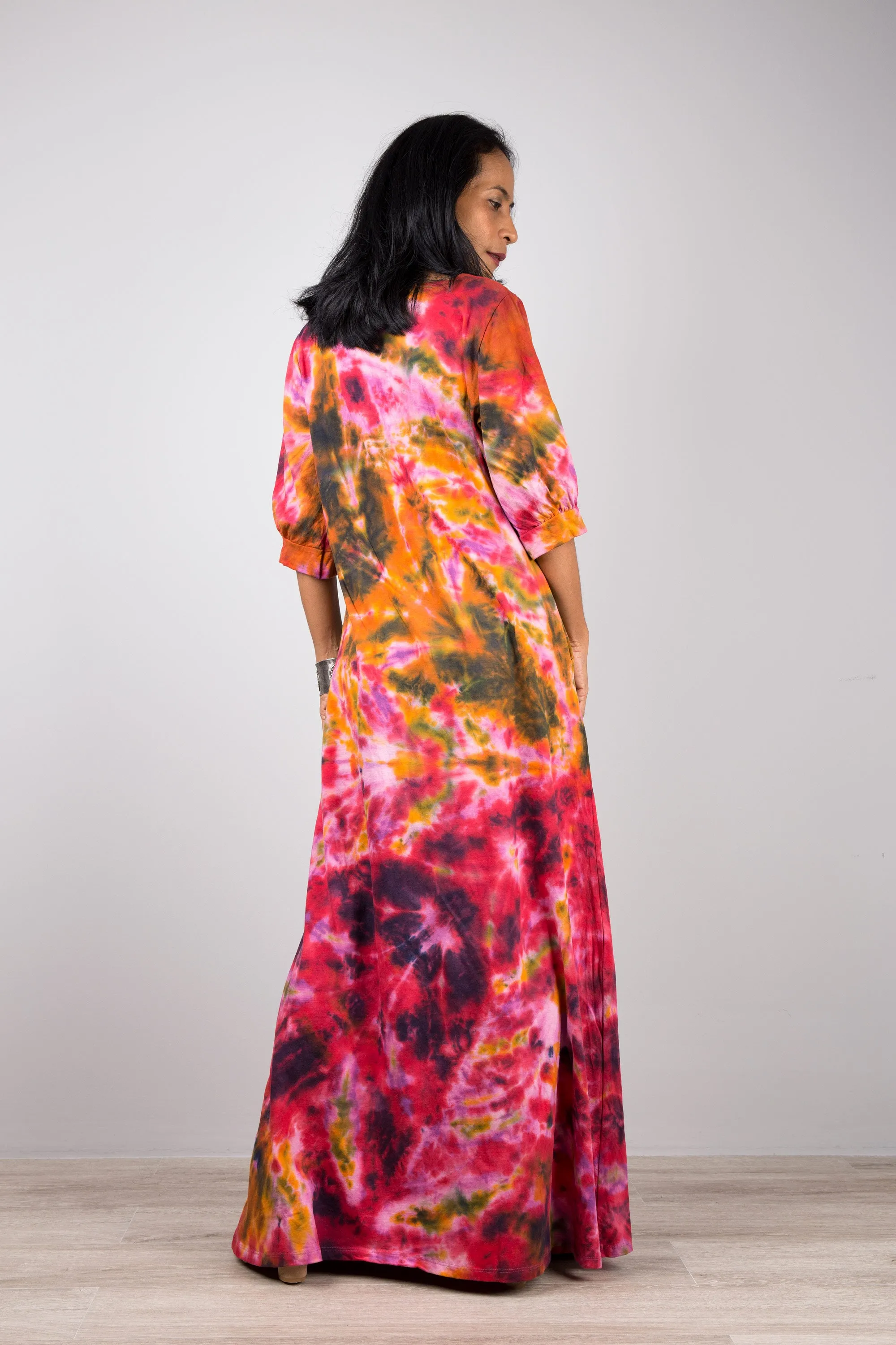 Tie Dye Maxi Dress