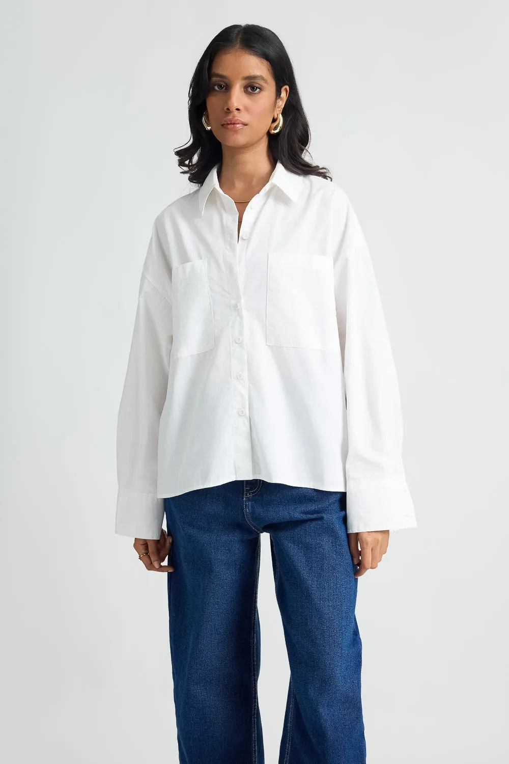 White Oversized Shirt