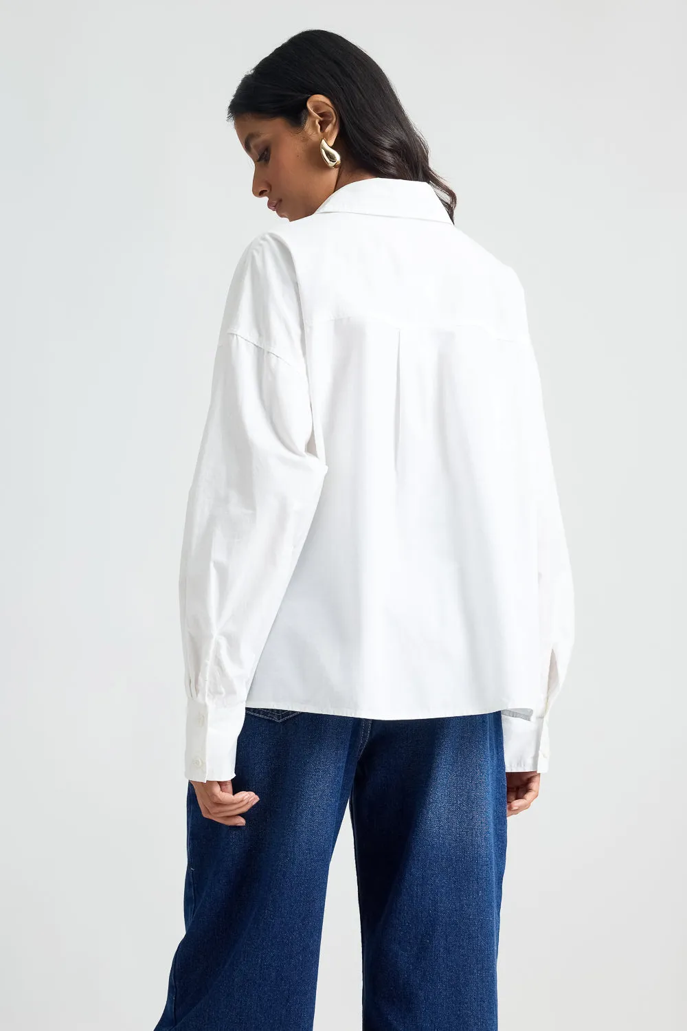 White Oversized Shirt