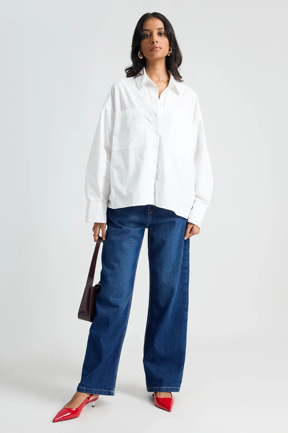 White Oversized Shirt
