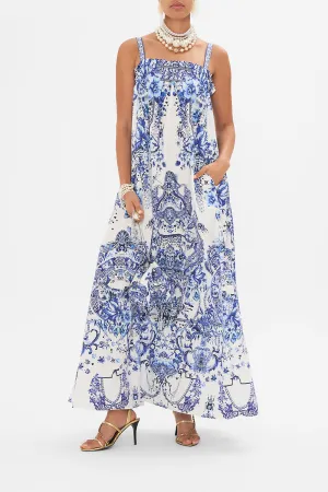 WIDE STRAP SUNDRESS GLAZE AND GRAZE