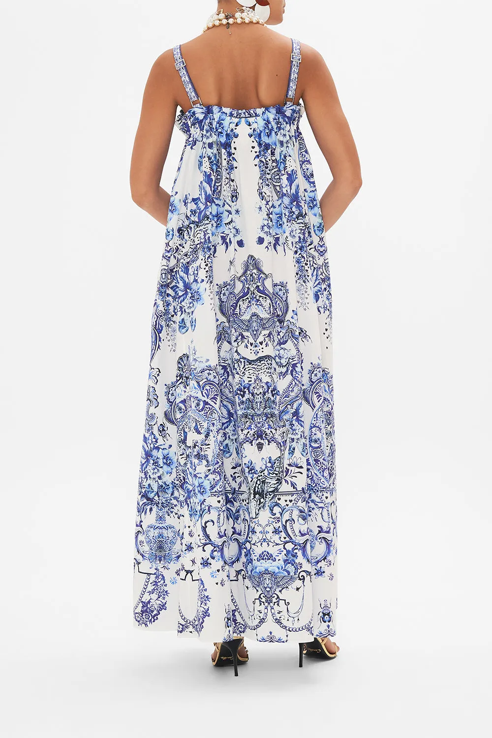 WIDE STRAP SUNDRESS GLAZE AND GRAZE
