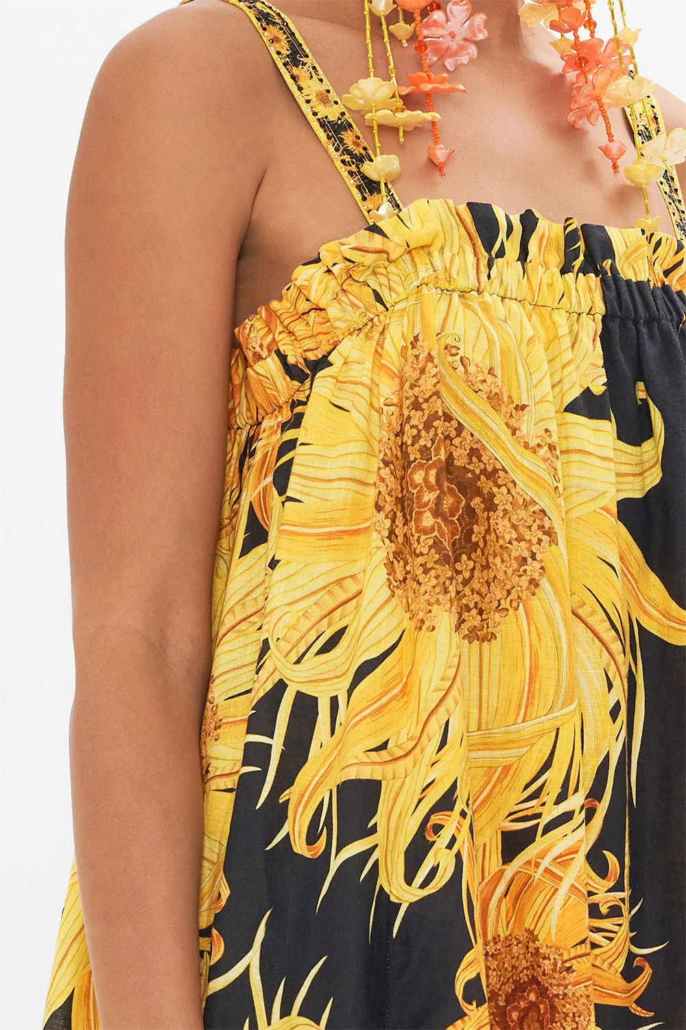 WIDE STRAP SUNDRESS MAKE ME YOUR MASTERPIECE