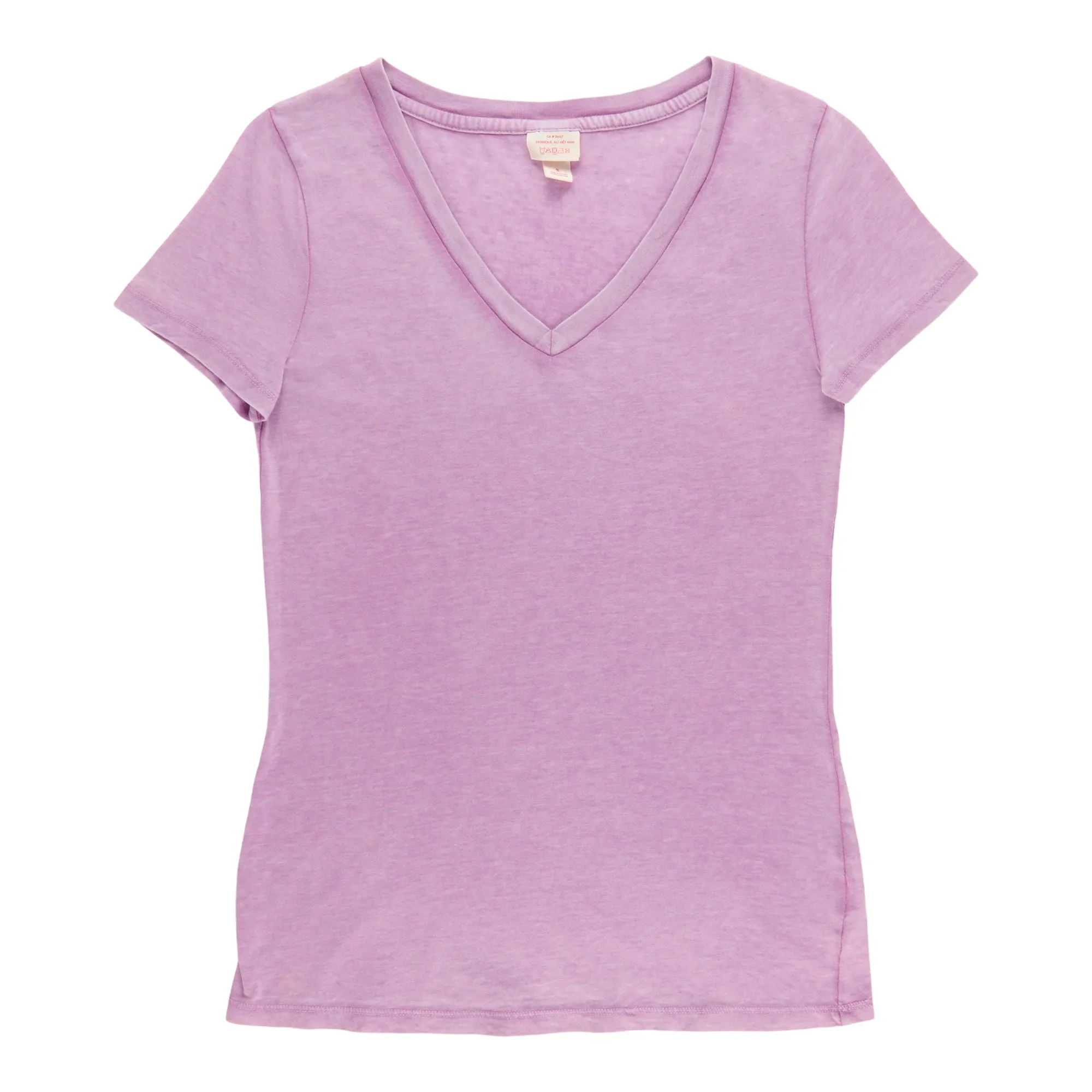 Women's V-Neck Vintage Wash Tee